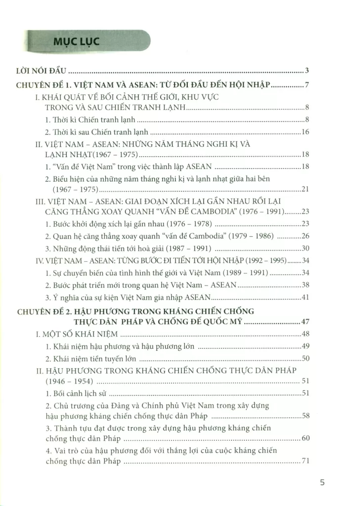 LỊCH SỬ 12 (Theo chương trình giáo dục nâng cao trong trường THPT chuyên)
